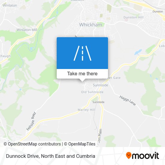 Dunnock Drive map