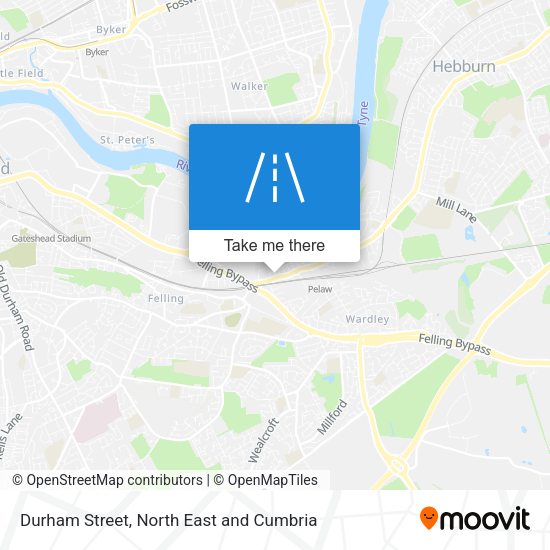 Durham Street map