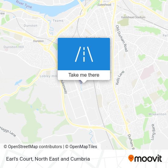 Earl's Court map