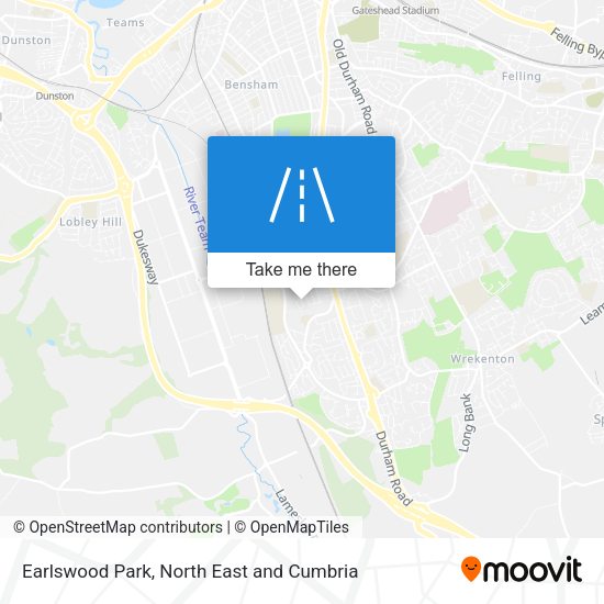 Earlswood Park map