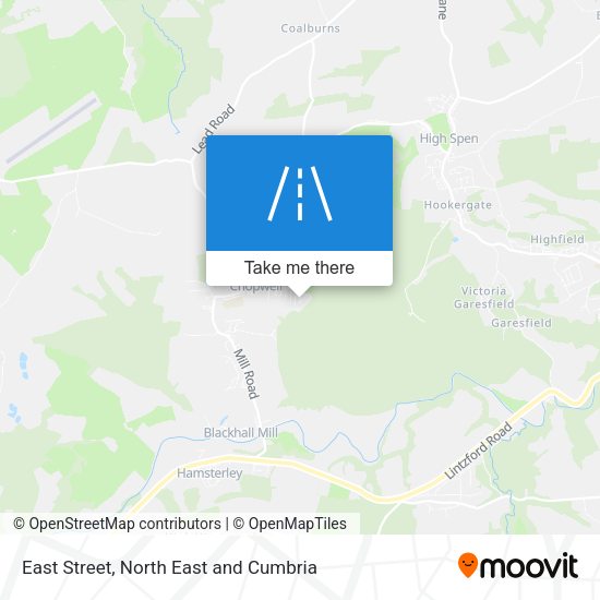 East Street map