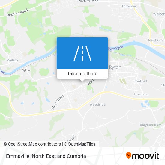 Emmaville map