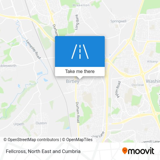 Fellcross map