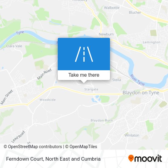 Ferndown Court map