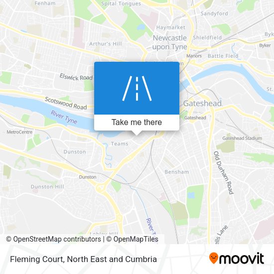 Fleming Court map