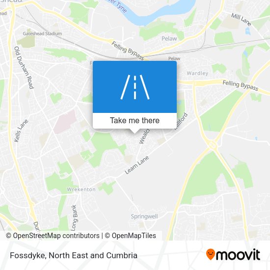 Fossdyke map