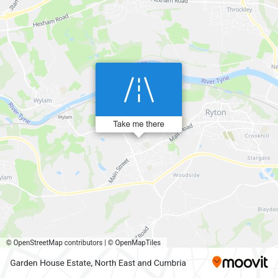 Garden House Estate map