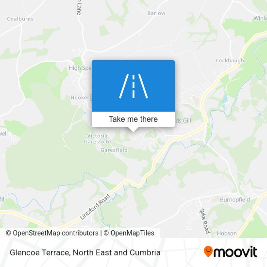 Glencoe Terrace map