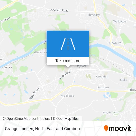 Grange Lonnen map