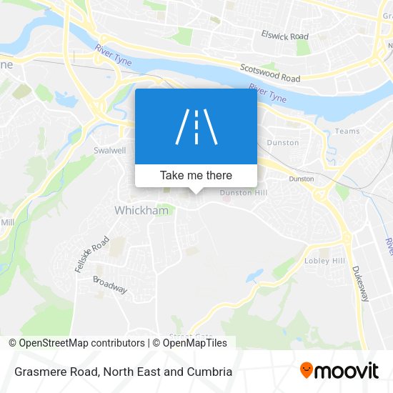 Grasmere Road map