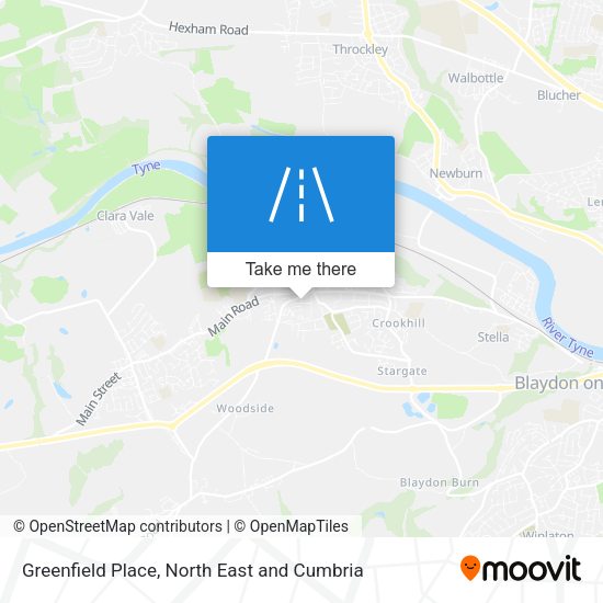 Greenfield Place map