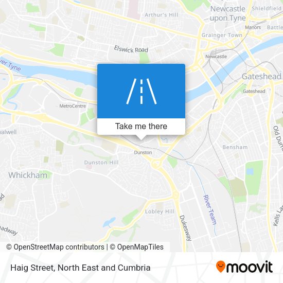 Haig Street map