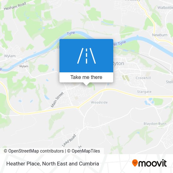 Heather Place map