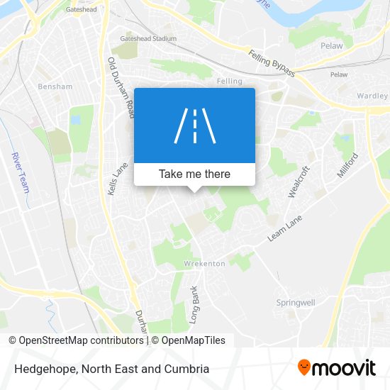 Hedgehope map