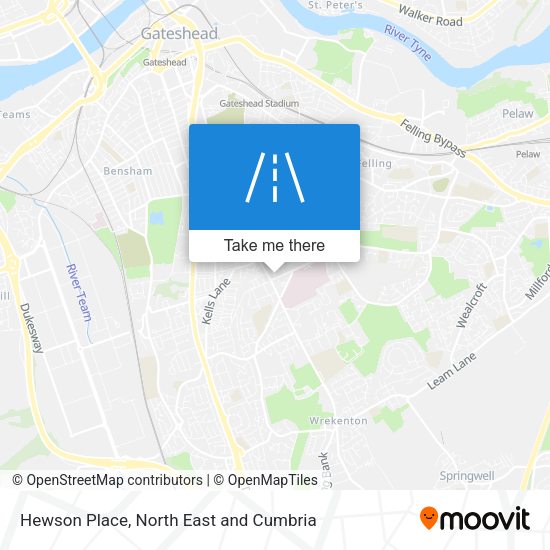 Hewson Place map