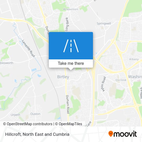 Hillcroft map