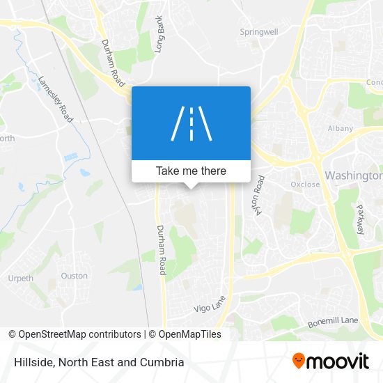 Hillside map