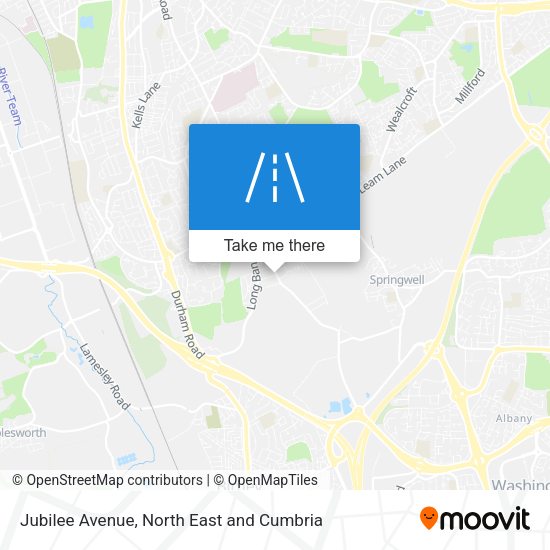 Jubilee Avenue map
