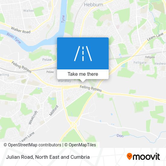 Julian Road map