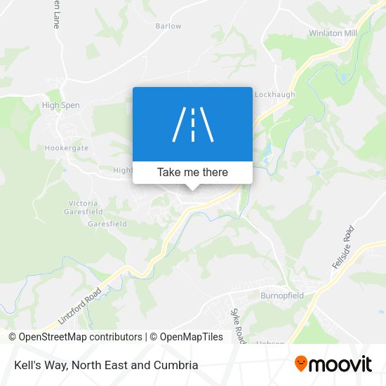 Kell's Way map