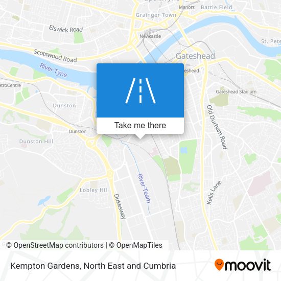 Kempton Gardens map
