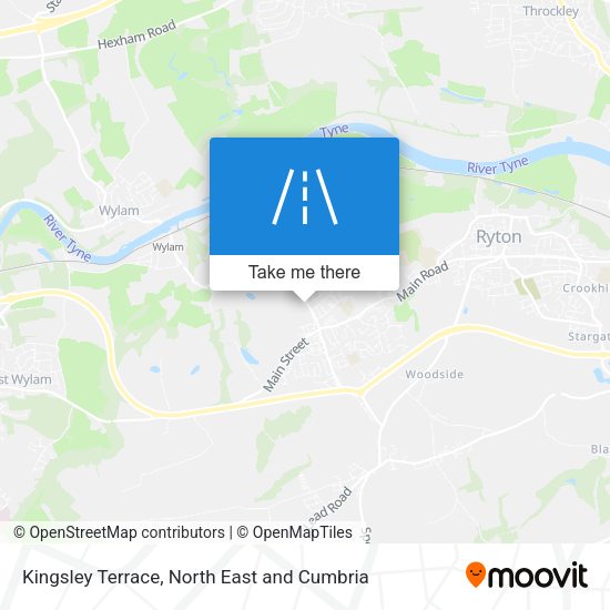 Kingsley Terrace map