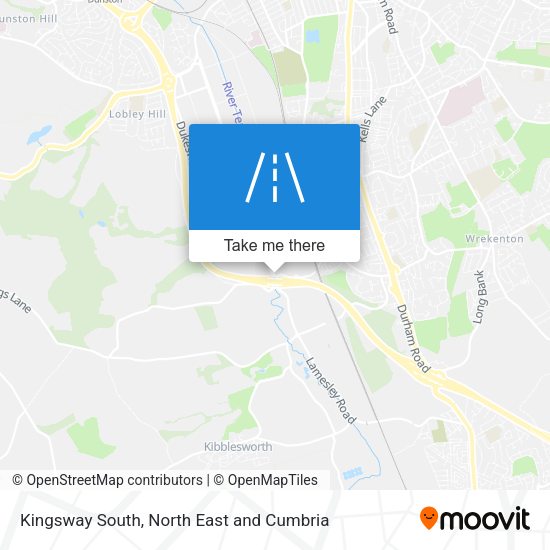 Kingsway South map