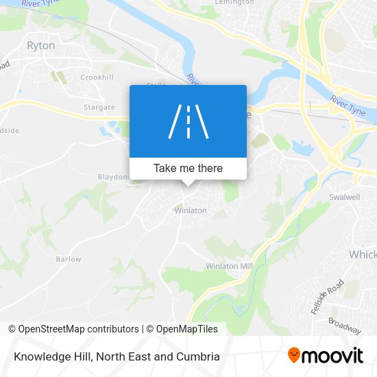Knowledge Hill map