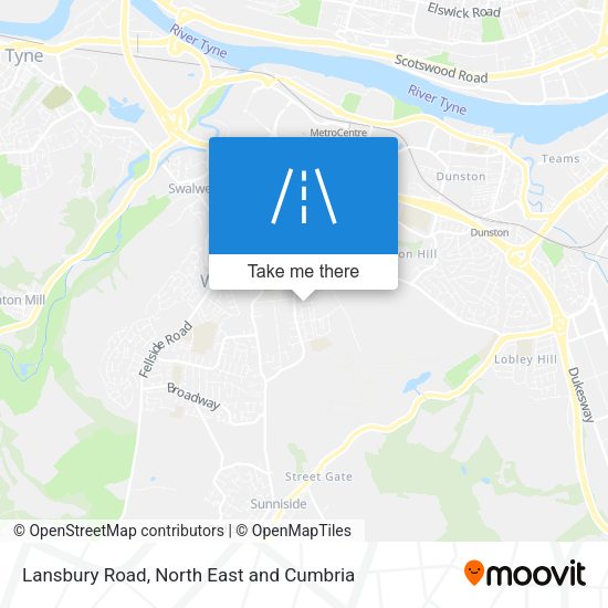 Lansbury Road map