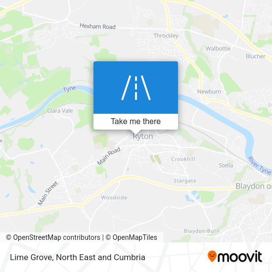 Lime Grove map