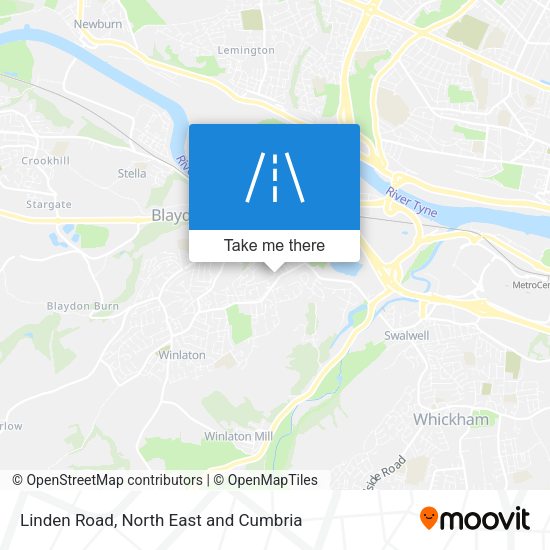 Linden Road map