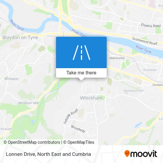 Lonnen Drive map