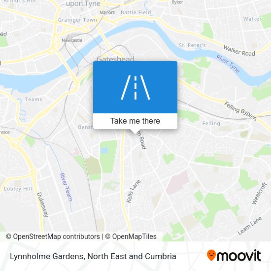 Lynnholme Gardens map