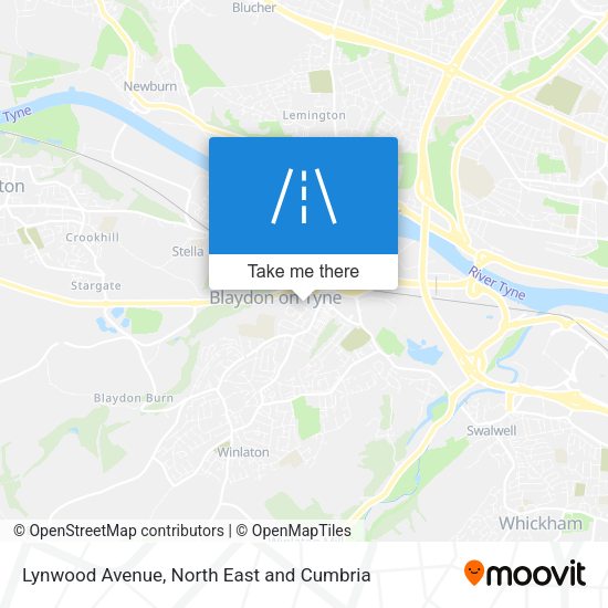 Lynwood Avenue map