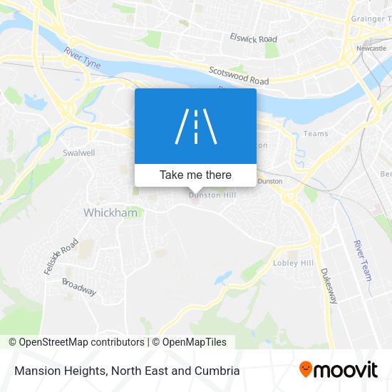 Mansion Heights map
