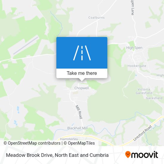 Meadow Brook Drive map