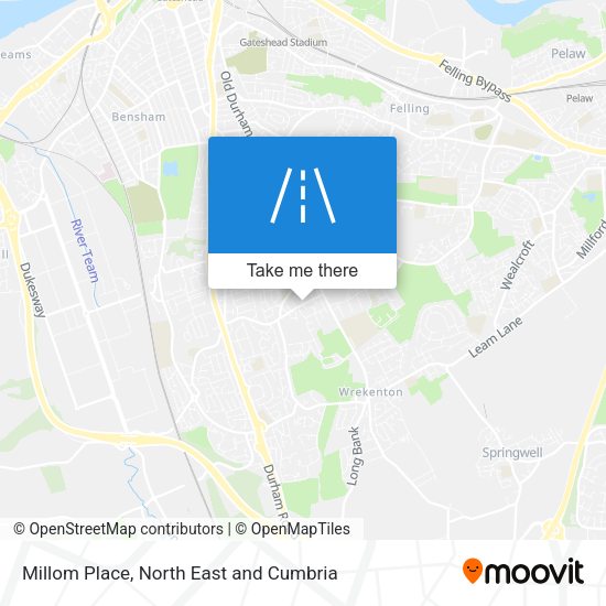 Millom Place map