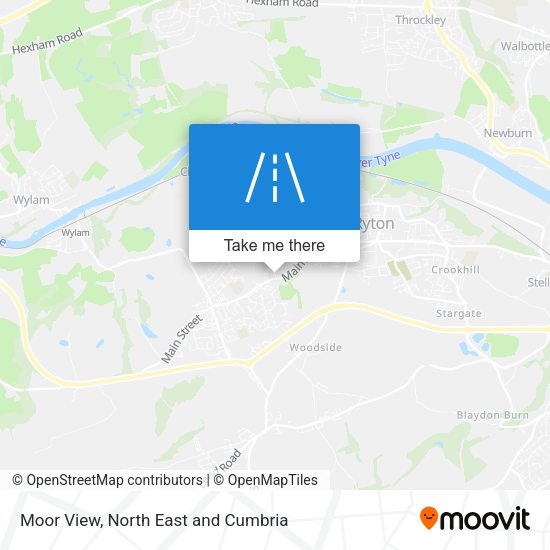 Moor View map