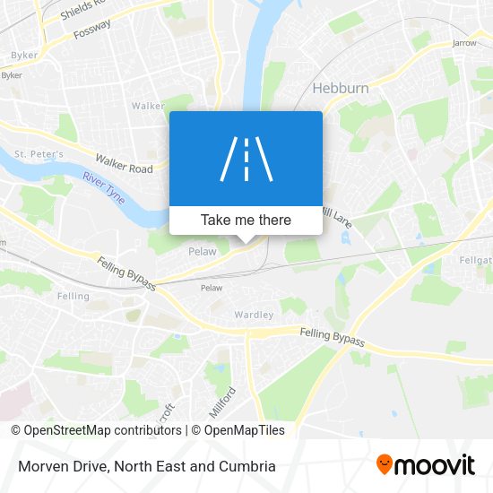 Morven Drive map