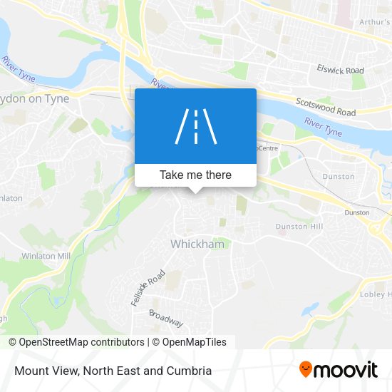 Mount View map