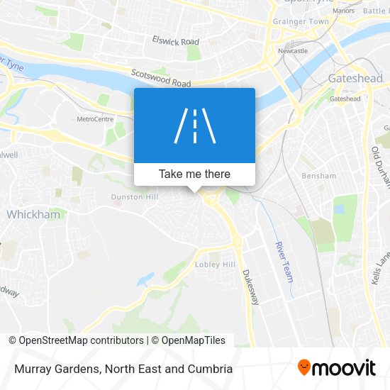 Murray Gardens map