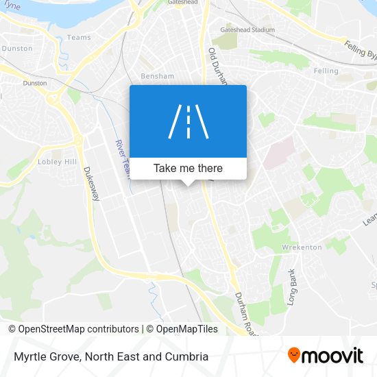 Myrtle Grove map
