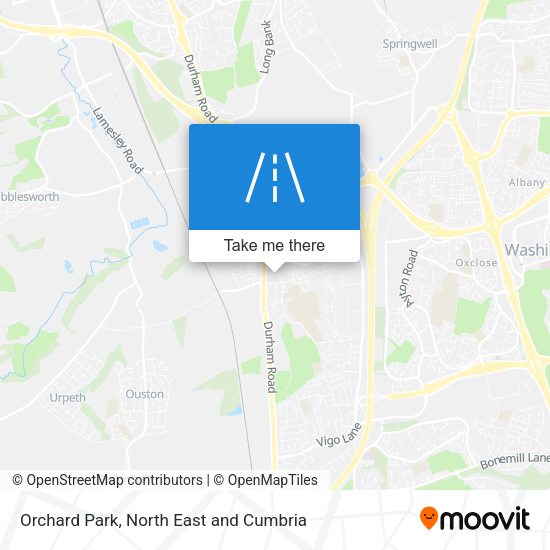 Orchard Park map