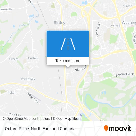 Oxford Place map
