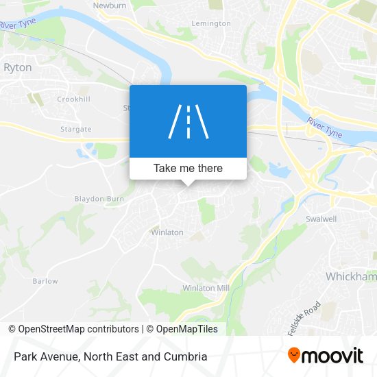 Park Avenue map