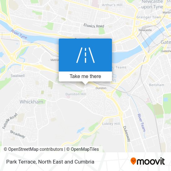 Park Terrace map