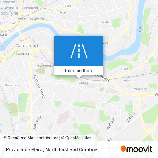 Providence Place map