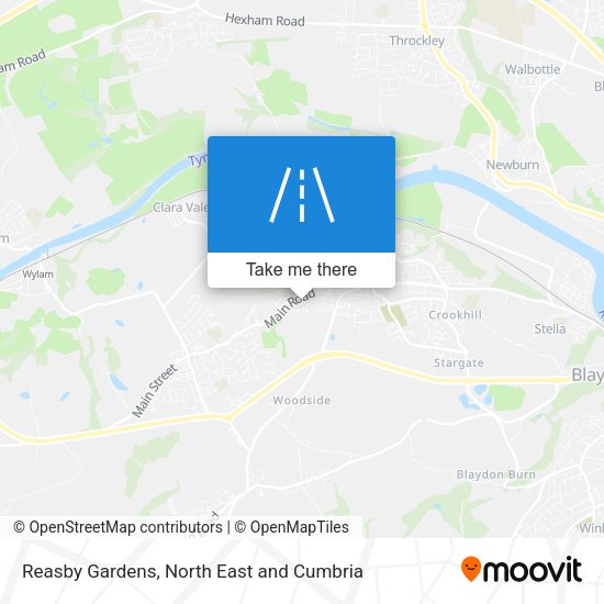 Reasby Gardens map