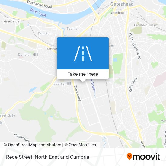 Rede Street map