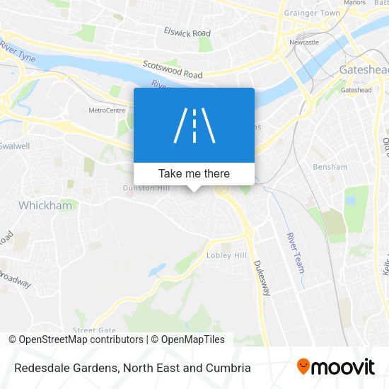 Redesdale Gardens map
